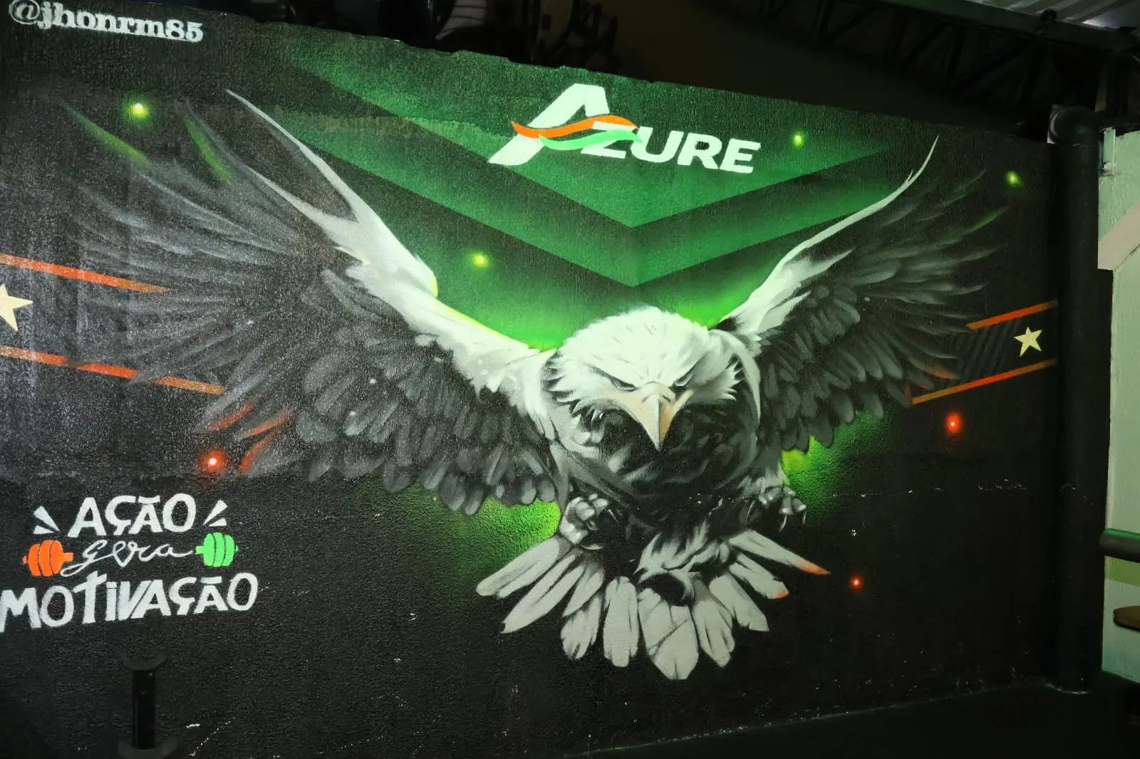 Área de treino Academia Azure Boqueirão Curitiba